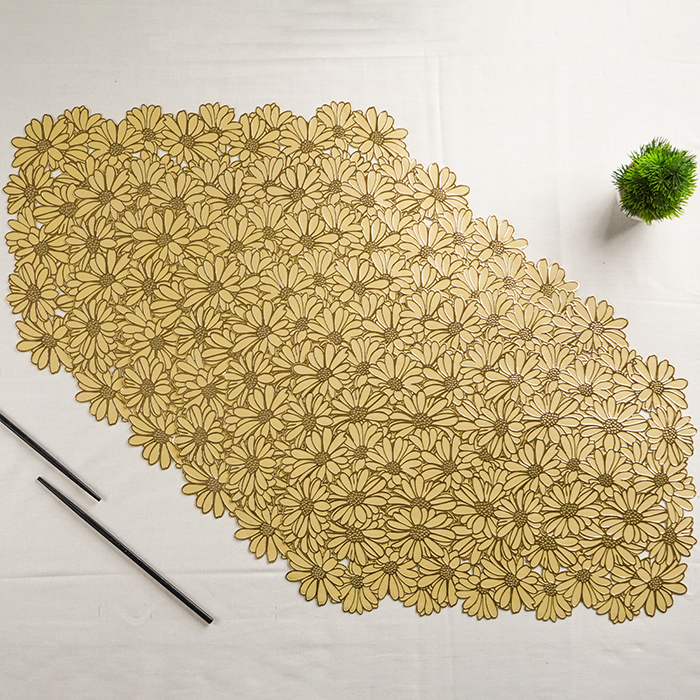 Metallic Gold Large Tablemats