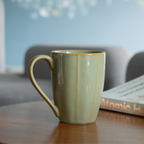 Pastel Green Ceramic Coffee Mug