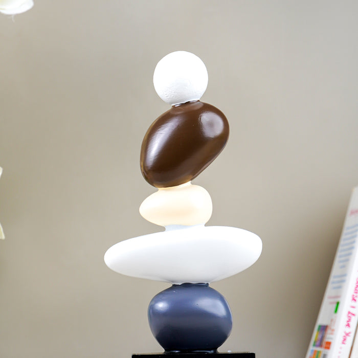 Minimalist Stacked Stone Sculpture