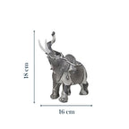 Monochrome Elephant Figurine