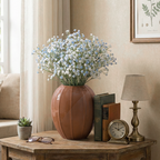Half-Matte Half-Gloss Ceramic Flower Vase