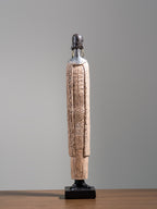 Elongated Tribal Figure Sculpture Set