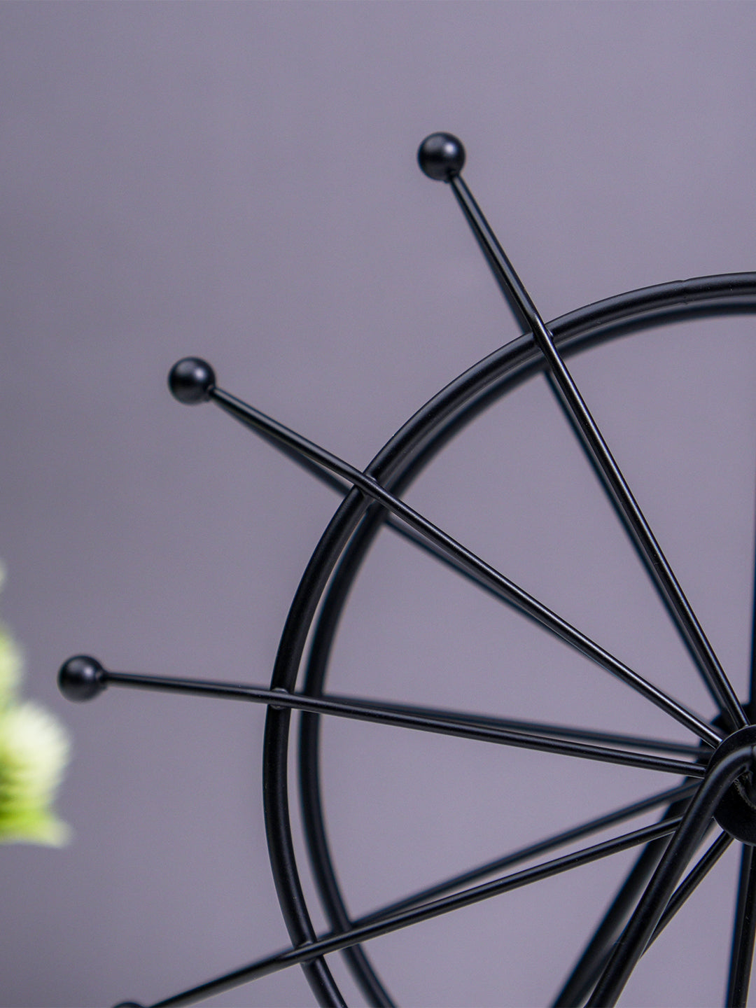Black Metal Ferris Wheel Decorative Accent Secondary image