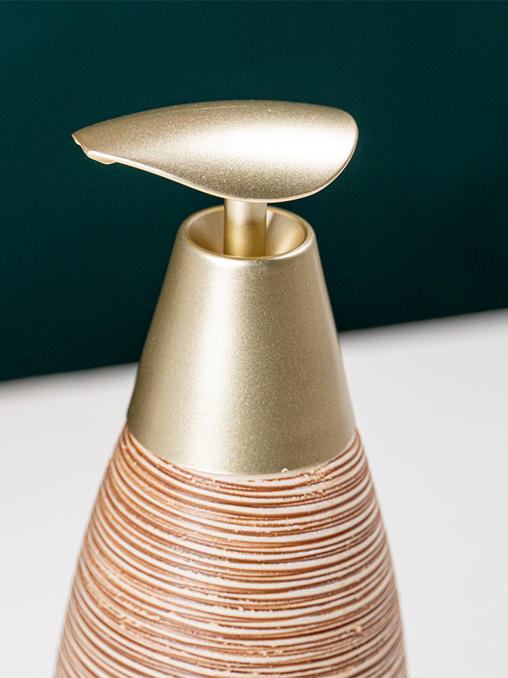 Rustic Ceramic Soap Dispenser