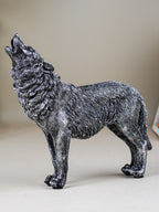 Howling Wolf Figurine