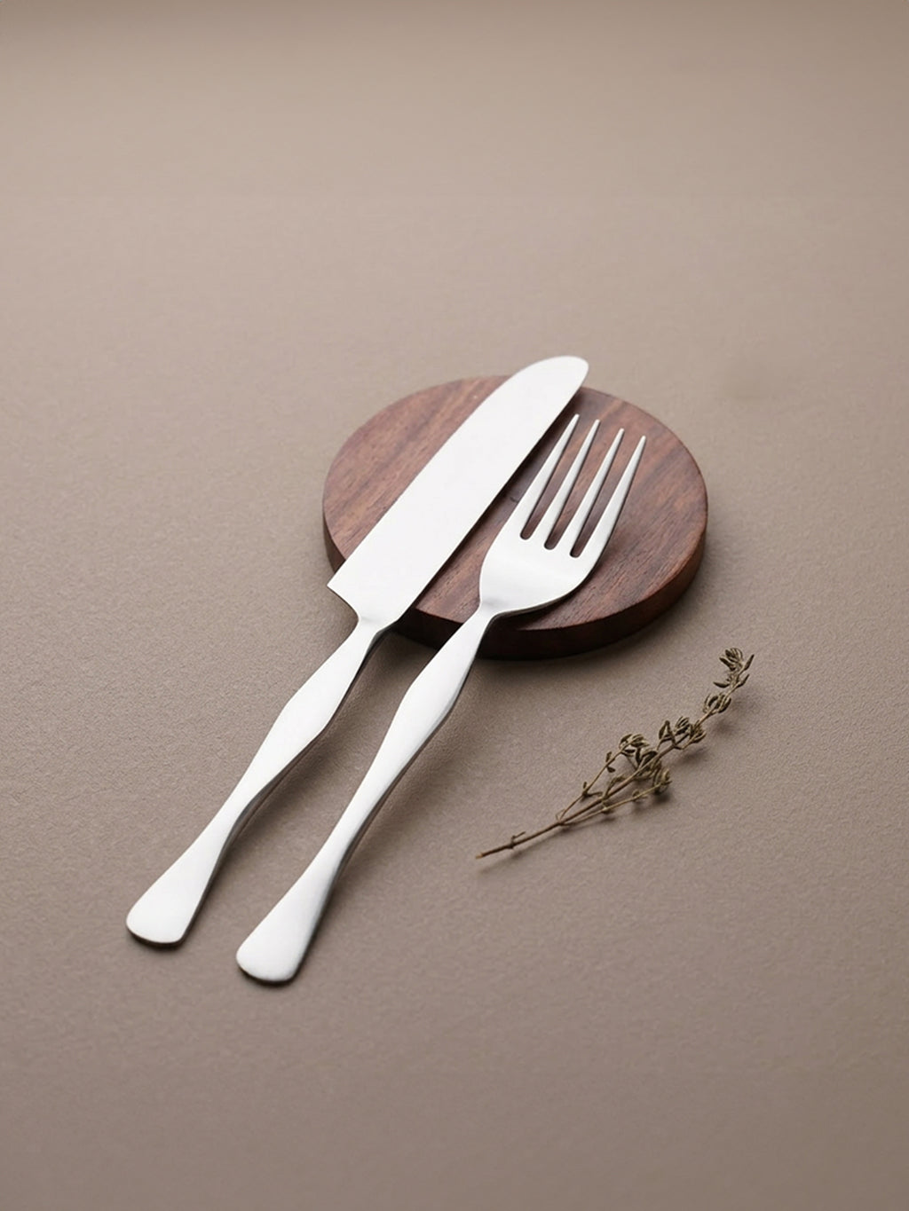 Premium Nickel-Plated Stainless Steel Cutlery Set of 4