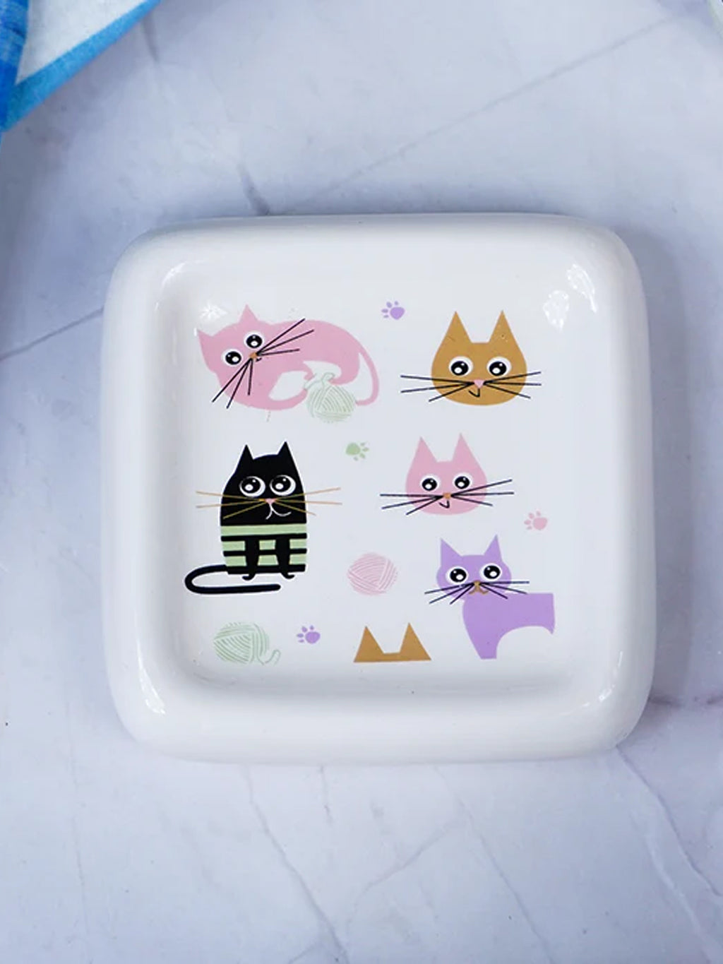 Cat Bathroom Set Kids Themed Bath Accessories