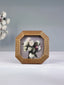 Gold Octagonal Photo Frame with Textured Detail