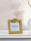 Gold Textured Photo Frame with Knot Detail