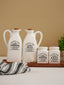 Oil and Vinegar Cruet Dressing Set of 4