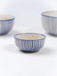 Blue Floral Hand-Painted Ceramic Small Bowl