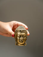 Mini Golden Buddha Head Statue