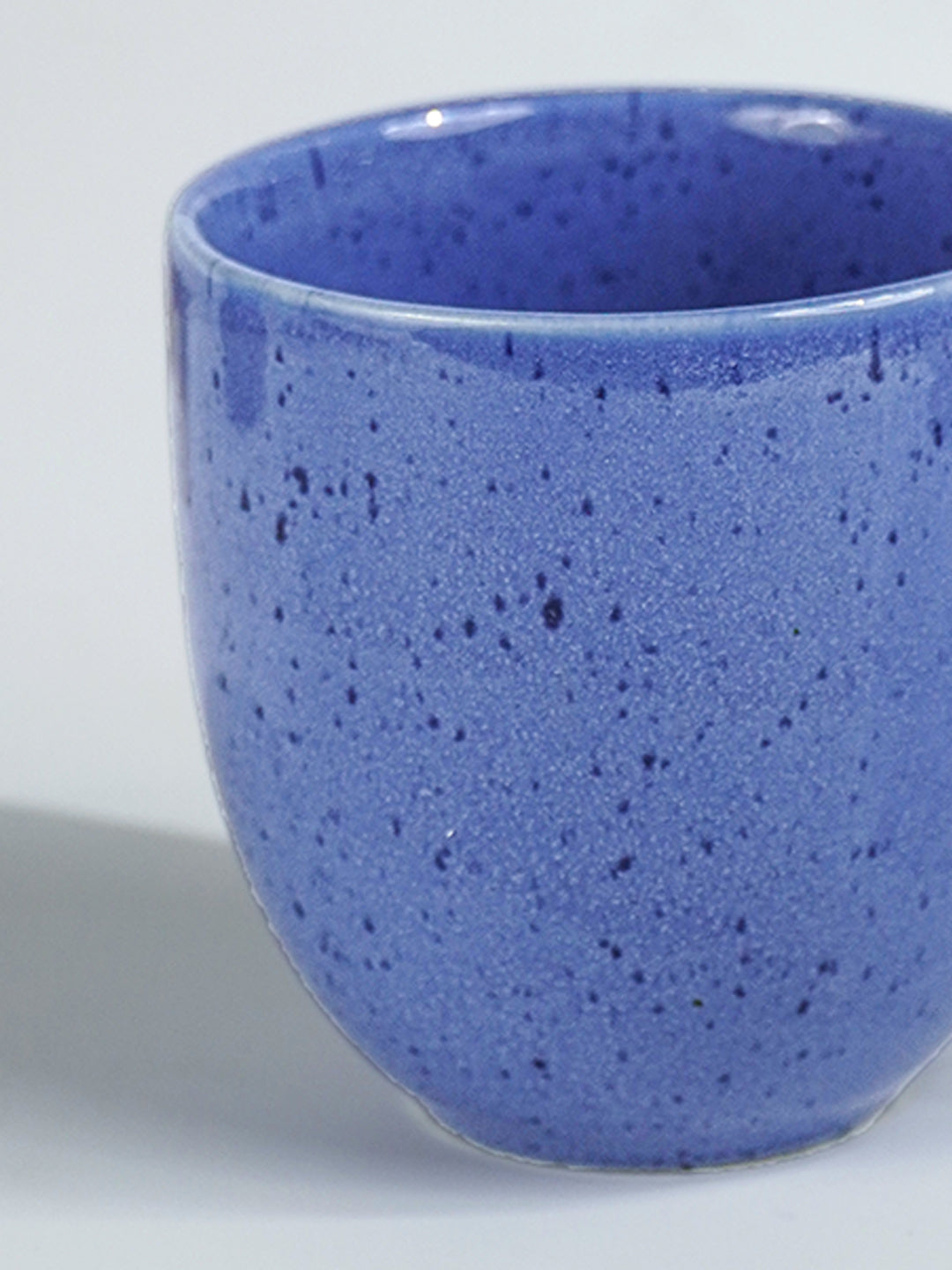Speckled Blue Ceramic Mug