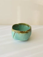 Green Ceramic Serving Bowl