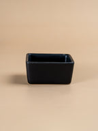 Matte Black Ceramic Dip Bowls Set