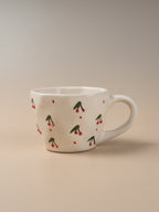 Ceramic Cherry Coffee Mug
