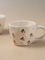 Ceramic Cherry Coffee Mug