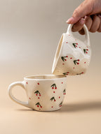 Ceramic Cherry Coffee Mug