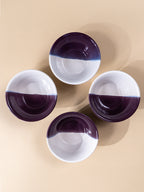 Modern Dual-Color Condiment Bowls