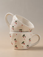 Ceramic Cherry Coffee Mug