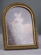 Gold Rope Vintage Frame  - Large