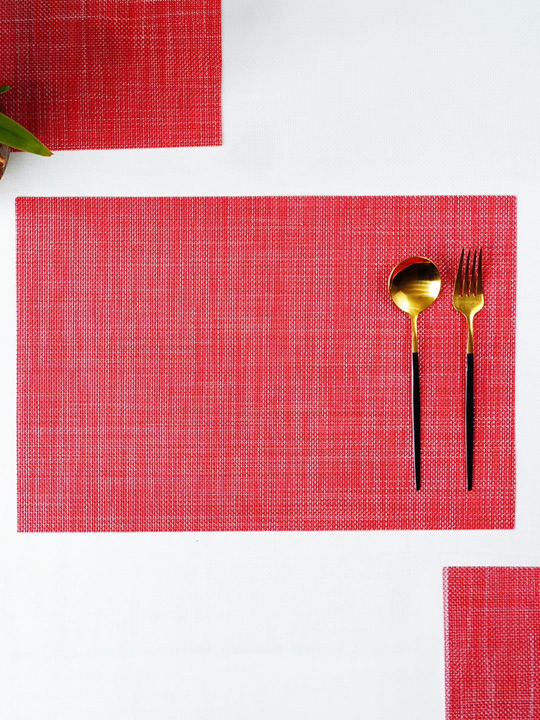 Red Foldable Mat | Set of 2,4,6