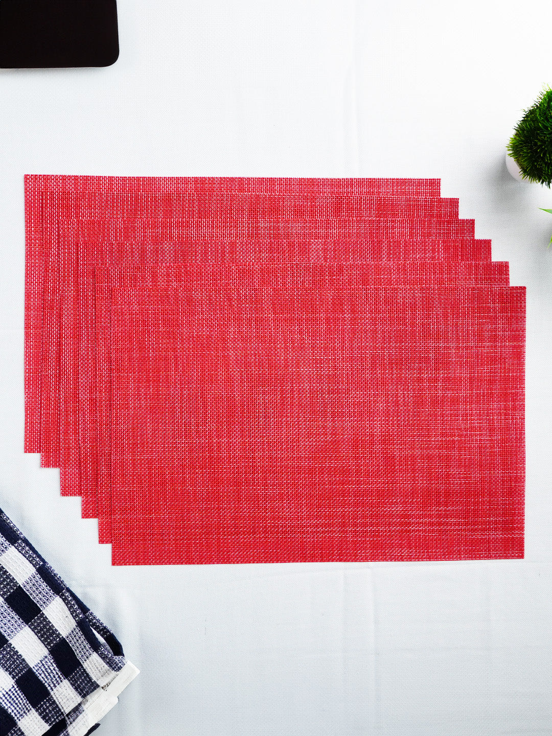 Red Foldable Mat | Set of 2,4,6