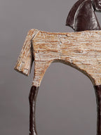 Rustic Horsewood Showpiece