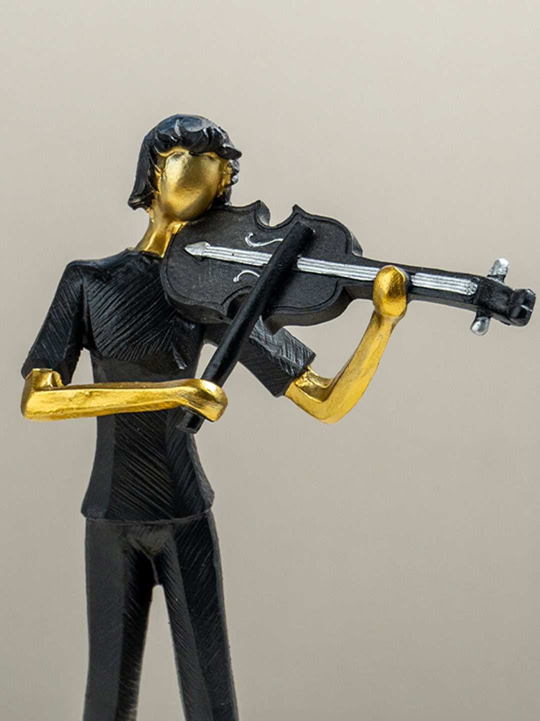 Modern Violinist Abstract Sculpture Secondary image