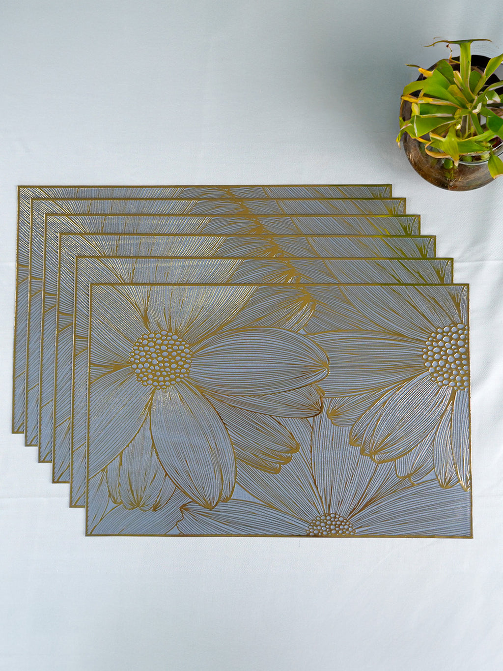 Bloom Wipeable Table Mats | Set of 2,6