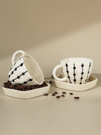 Dot Link Cup and Saucer