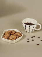 Dot Link Cup and Saucer