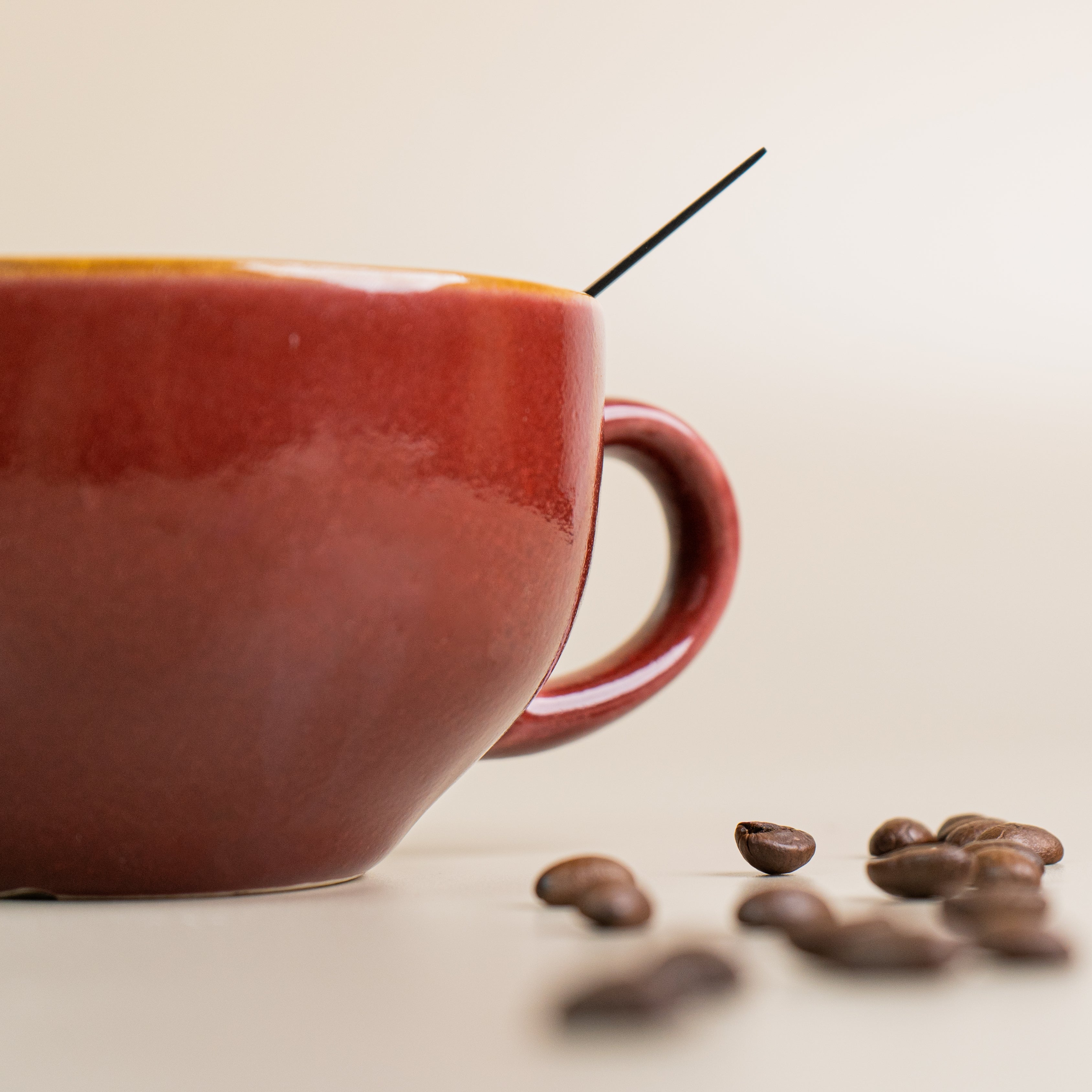 Autumn Leaves Ceramic Latte Mug