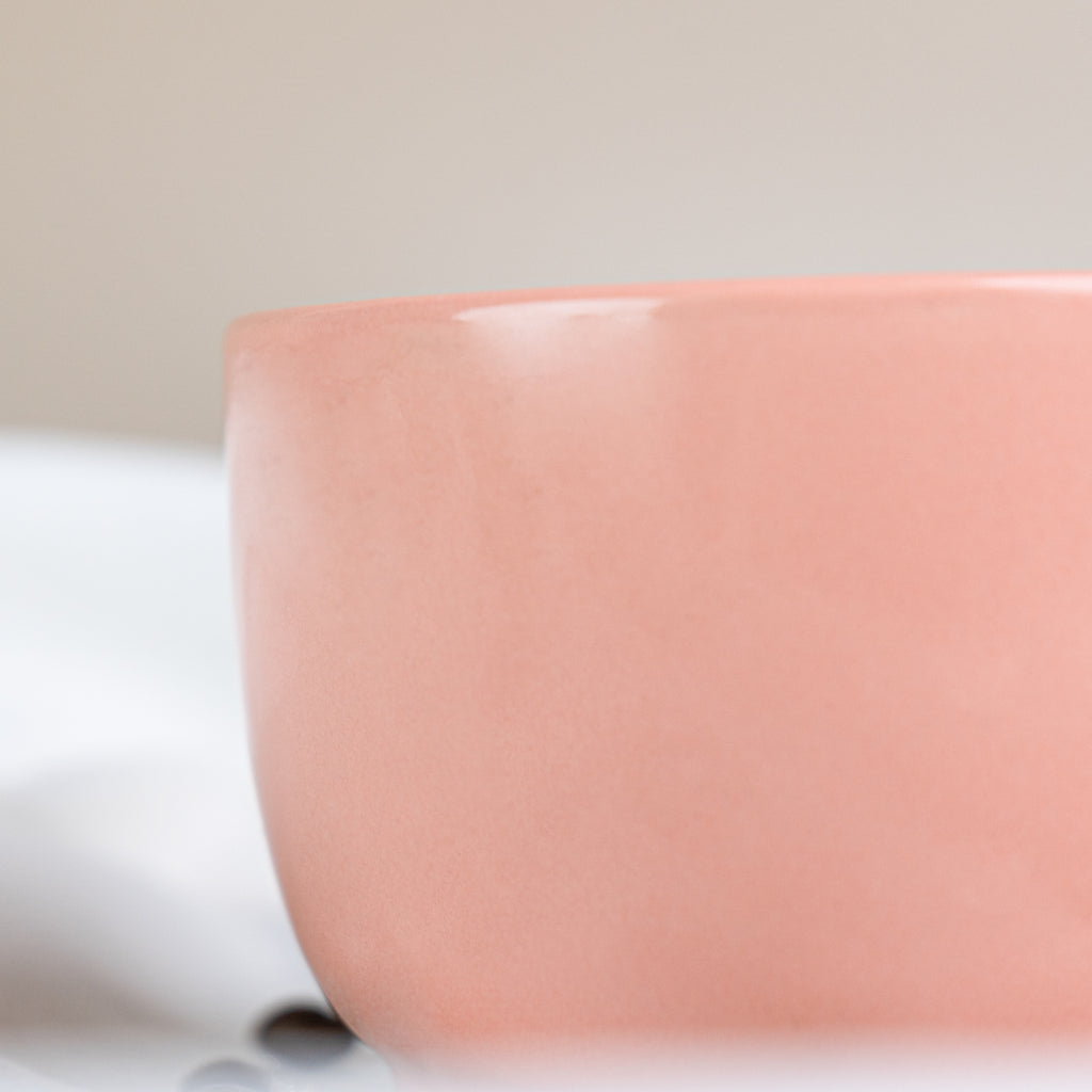 Pastel Peach Teacup