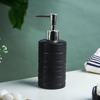 Matte Black Ceramic Bathroom Set of 4