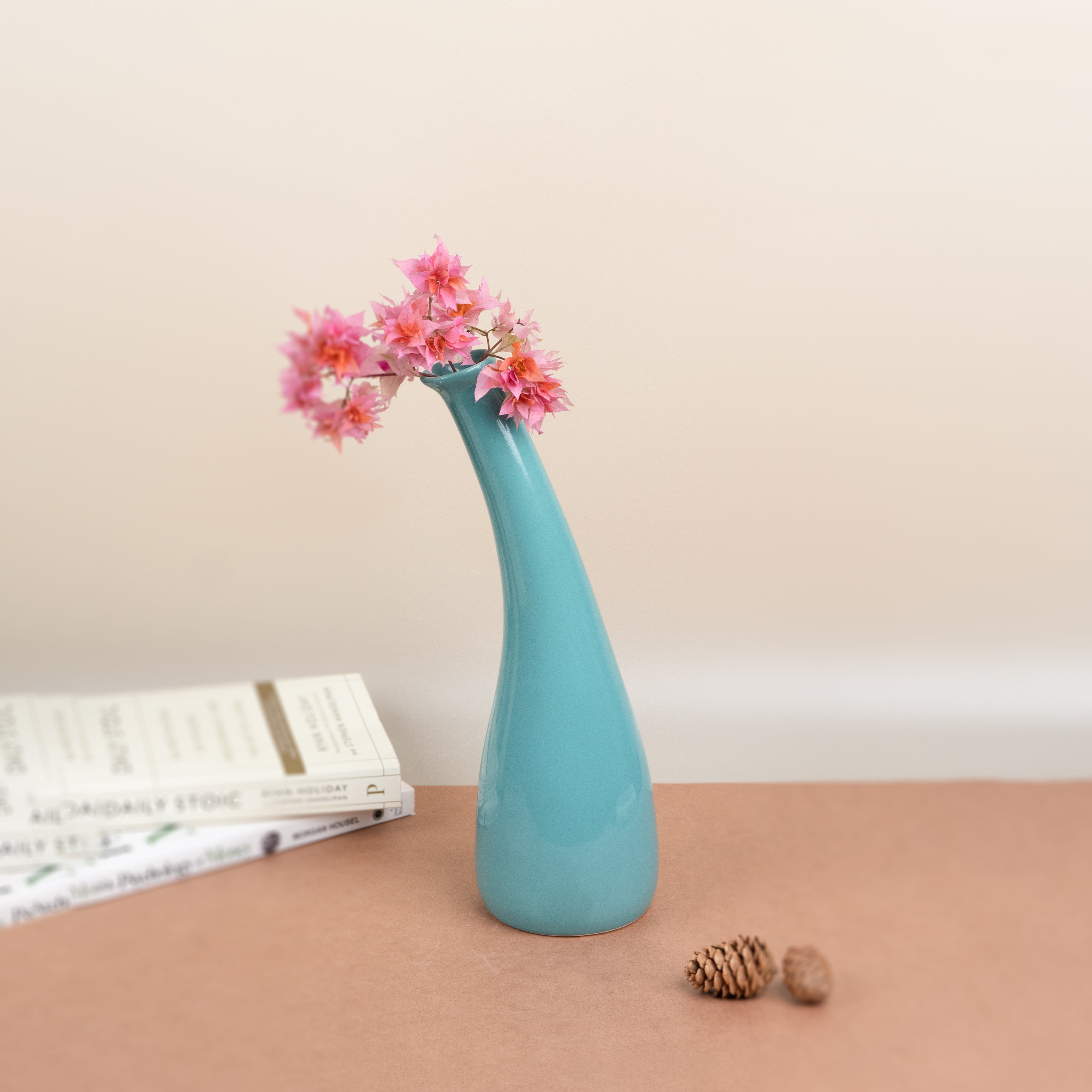 Greek Horn Ceramic Vase Main image