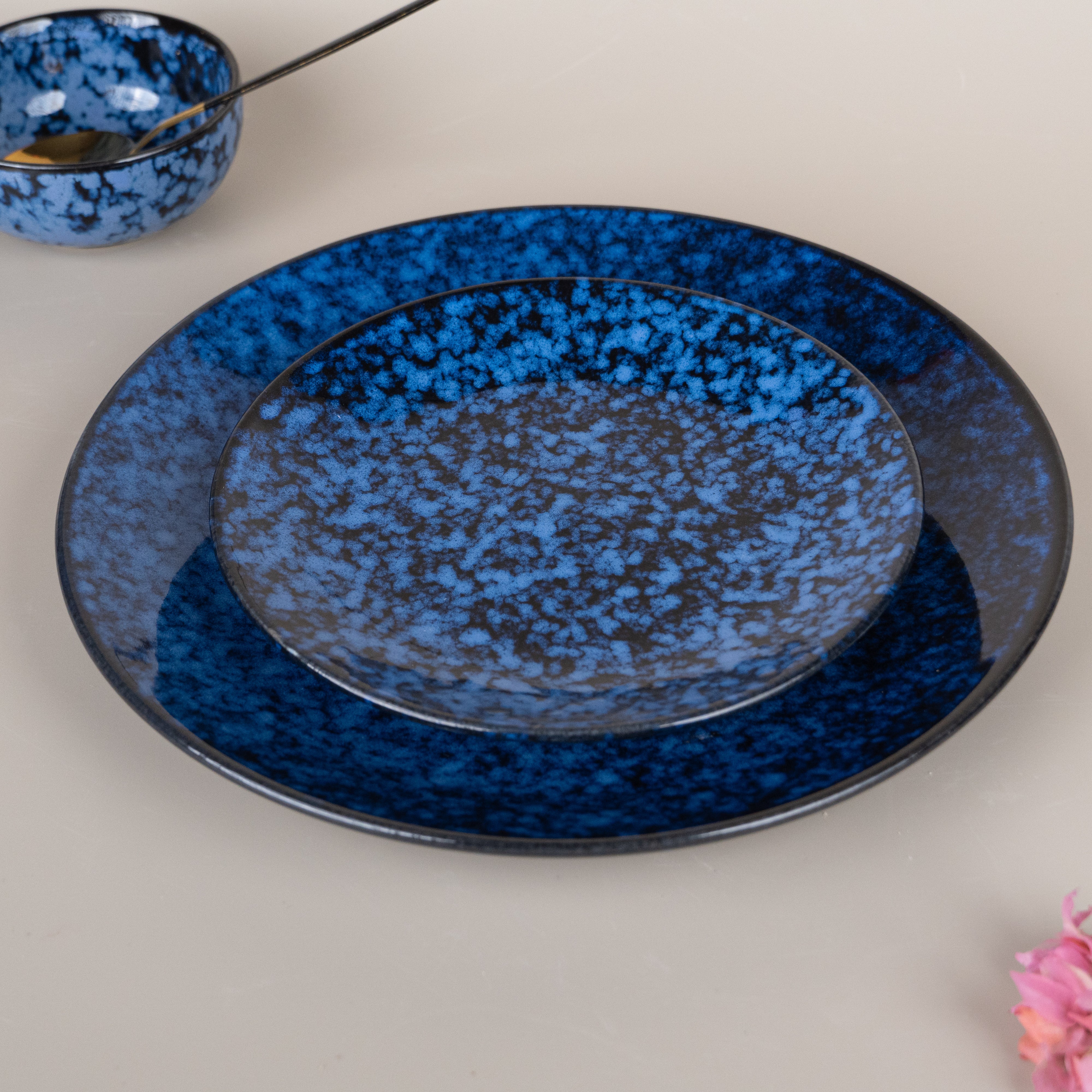 Blue Galaxy Dinner Set of 18 for 6