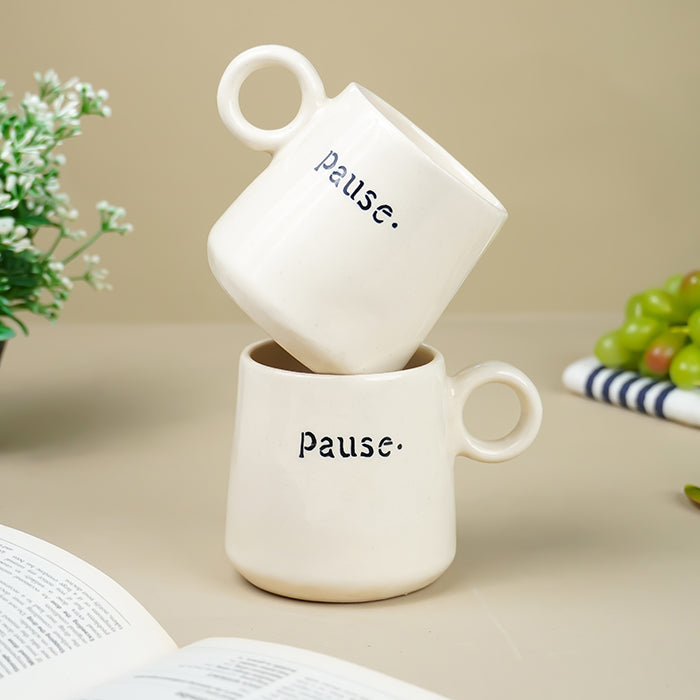 Pause a Little Ceramic Mug