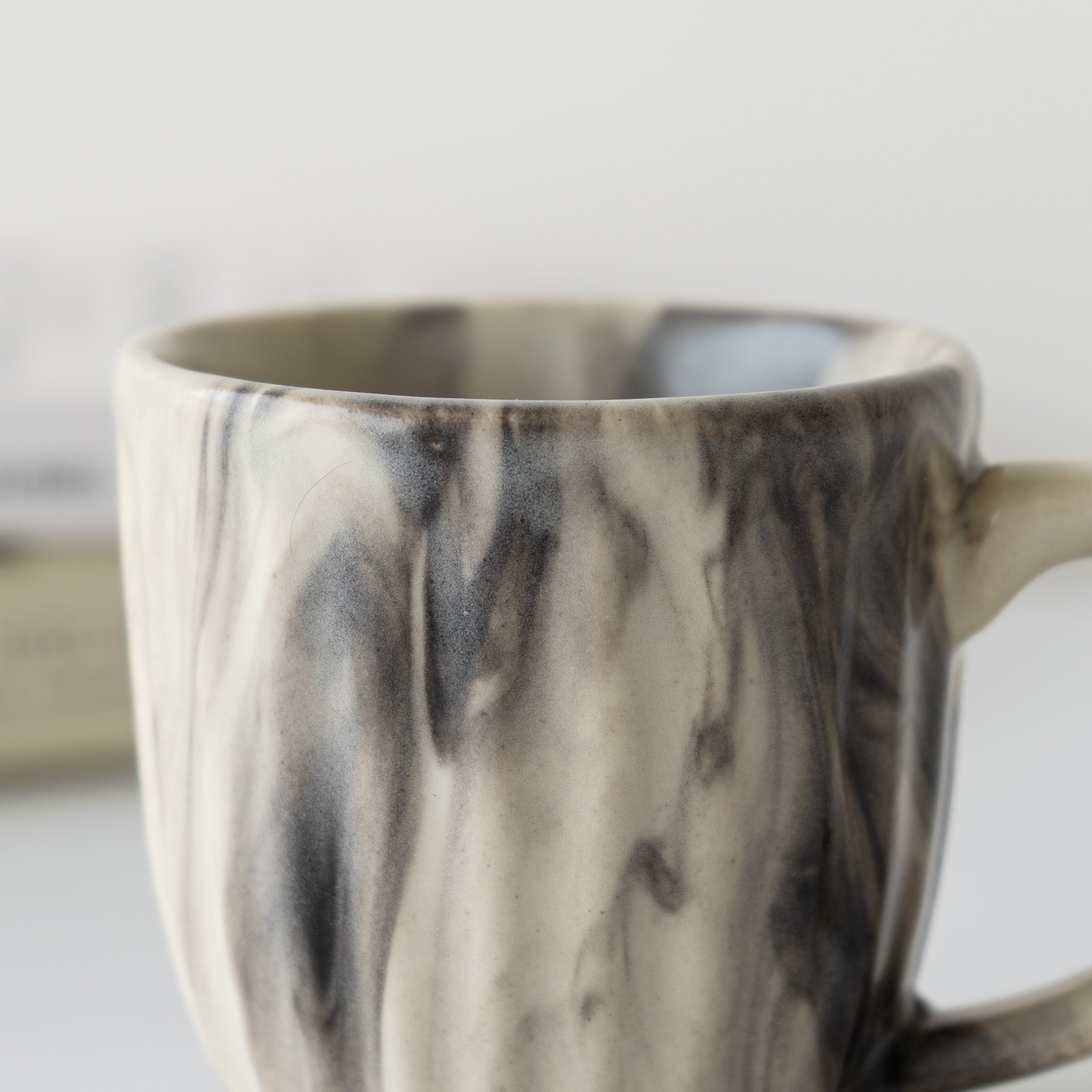 Marble Glaze Tea Cup | Set of 5