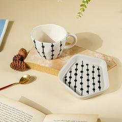 Dot Link Cup and Saucer