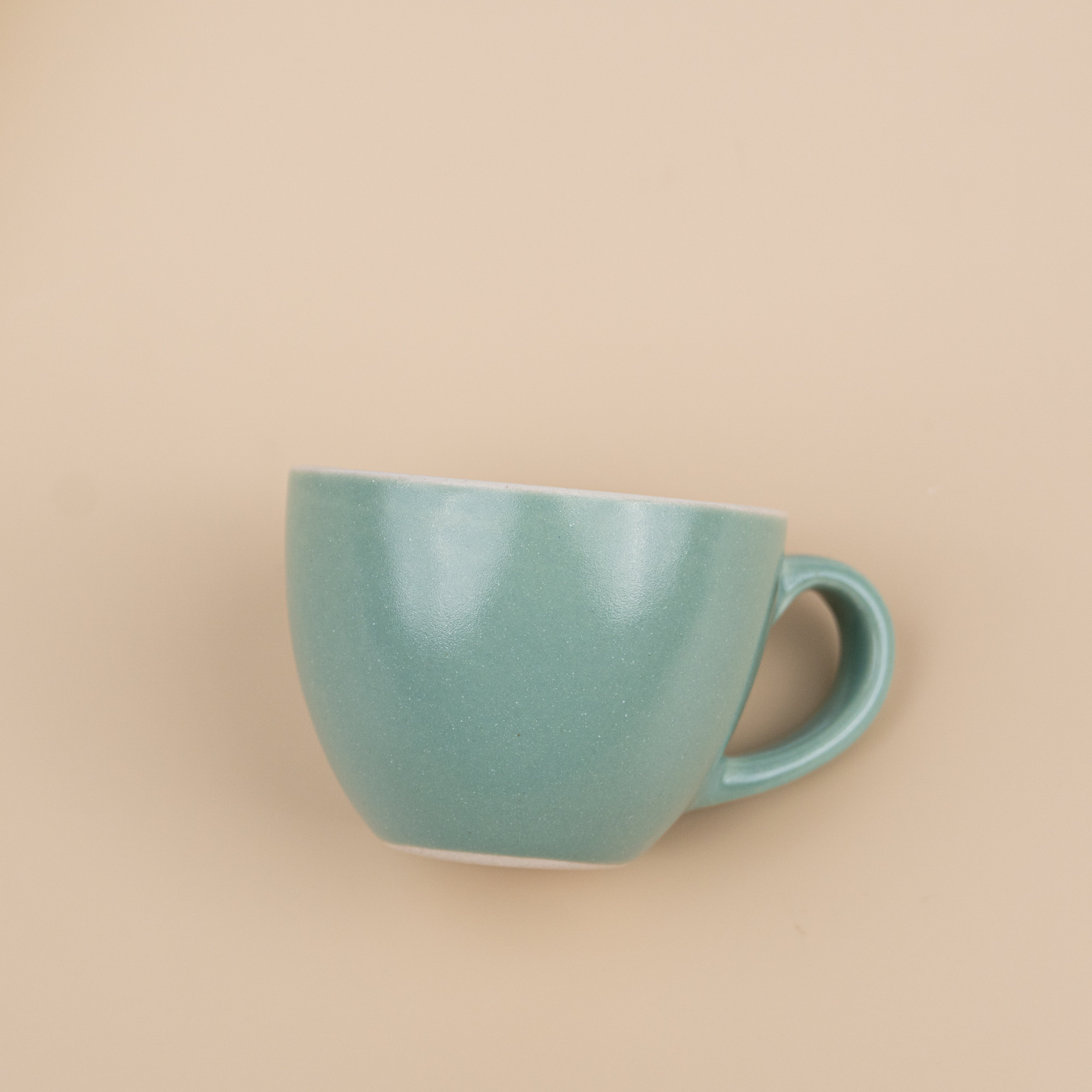 Blue Ceramic Espresso Cup and Saucer | Set of 2