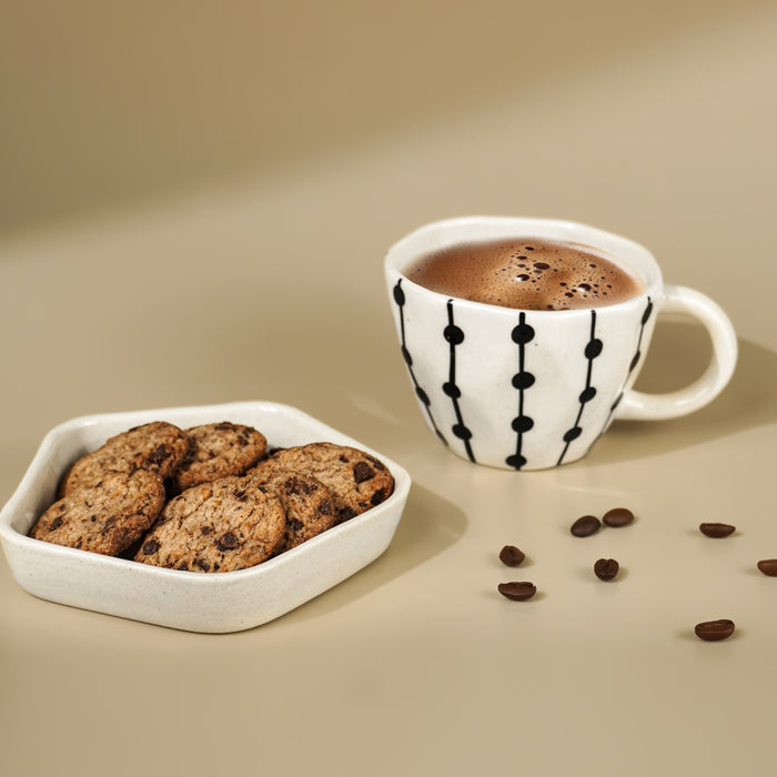 Dot Link Cup and Saucer