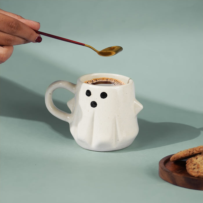 Ceramic Mug with Subtle Black Accents Secondary image
