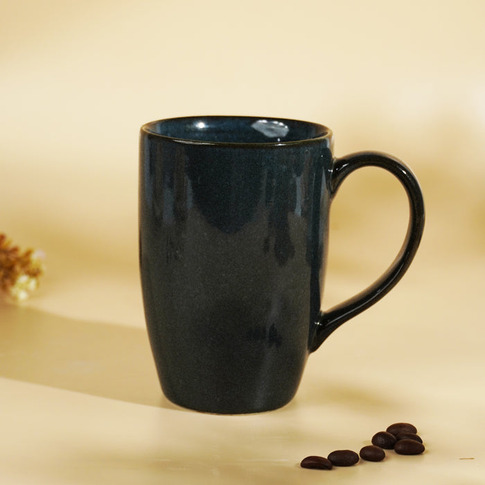 Deep Blue Ceramic Coffee Mug