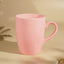 Solid Pink Ceramic Coffee Mug | Set of 2