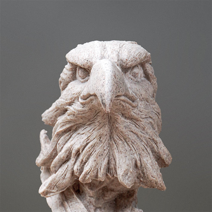 Majestic Eagle Head Sculpture