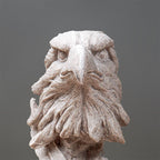 Majestic Eagle Head Sculpture