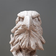 Majestic Eagle Head Sculpture