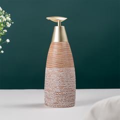 Rustic Ceramic Soap Dispenser