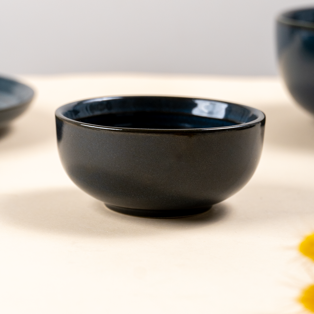 Deep Indigo Ceramic Dinner Set of 20